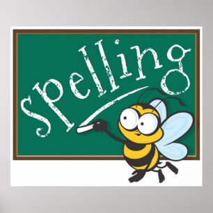Spellingbijen Poster