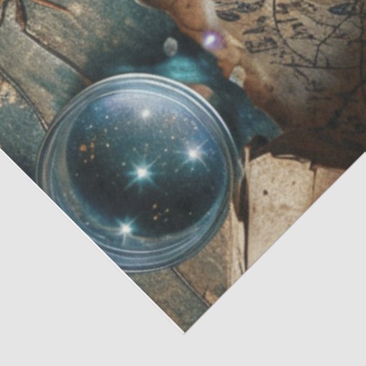  spellingflesontkoppelafdruk tissuepapier (Detail)