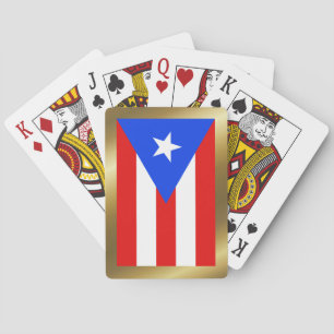 Spellingkaarten voor Puerto Rico Pokerkaarten