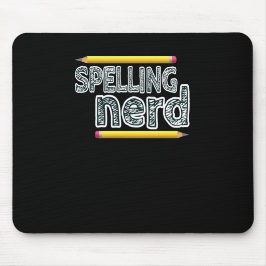 Spellingsnerd. Grappige uitspraak voor Trots op de Muismat (Voorkant)