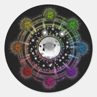 Spellingsring donkere Sticker