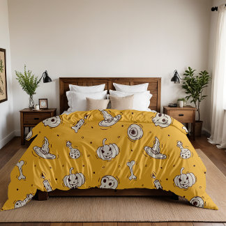 Spells & Skeletons Halloween Fleece Deken