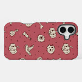 Spells & Skeletons Halloween Phone Case iPhone Hoesje (Achterkant horizontaal)