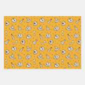 Spells & Skeletons Halloween Theme Wrapping Papers Inpakpapier Vel (Voorkant 3)