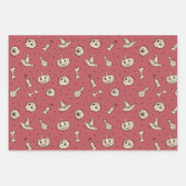 Spells & Skeletons Halloween Theme Wrapping Papers Inpakpapier Vel (Voorkant)