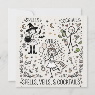 Spells, Sluiers en Cocktails Bachelorette Feestje