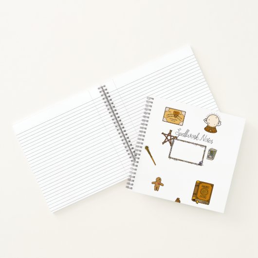 Spellwork Notes Journal Notitieboek (Binnen)
