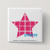 spelmagenta 3 vierkante button 5,1 cm (Voorkant)