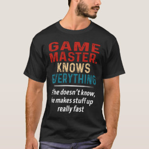 Spelmeester. Alles kent T-shirt