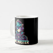 "Spelmeester." Koffiemok (Voorkant links)