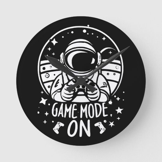 Spelmodus astronaut ronde klok (Voorkant)