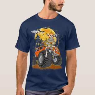 Spelspel Funny Monster Truck Houtwee T-shirt