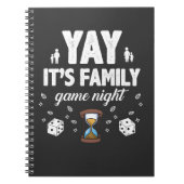 Spelspel Night Joy Gift Sandglass Dice Notitieboek (Voorkant)
