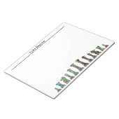 Spelspelers Regenboogkleurpuntsnotities Notitieblok (Schuin)