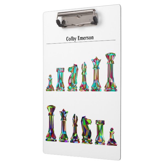 Spelspelers Regenboogscharen Aangepaste tekst Klembord (Links)