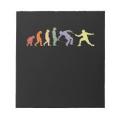 Spelsport Evolution  Notitieblok (Voorkant)