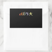 Spelsport Evolution Rechthoekige Sticker (Tas)