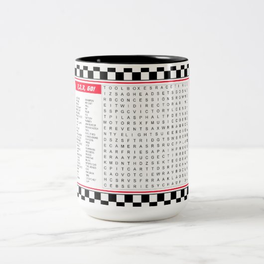 Spelstijl van concurrent tweekleurige koffiemok (Center)