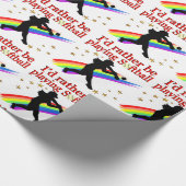 SPELT RATHER SOFTBALL UIT CADEAUPAPIER (Hoek)