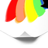 SPELT RATHER SOFTBALL UIT POSTER (Hoek)