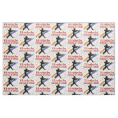 SPELT RATHER SOFTBALL UIT STOF (Fat Quarter)