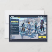 Spelthema uitnodiging (Voorkant)