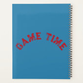 Speltijd Baseball Calendar Planner (Achterkant)