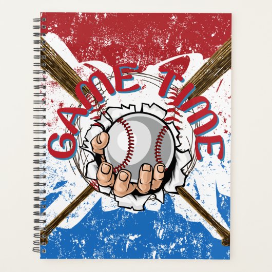 Speltijd Baseball Calendar Planner (Voorkant)