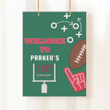 Speltijd, Football feest, Football thema, Verjaard