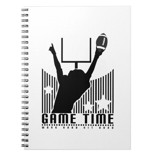 Speltijd - Football Notitieboek (Voorkant)