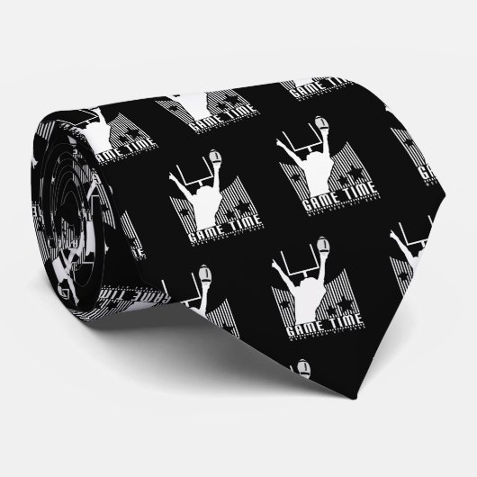 Speltijd - Football Stropdas (Opgerold)