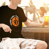 Speltijd = Happy Time Basketbal Sport T-shirt