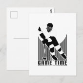 Speltijd - Hockey Briefkaart (Voorkant / Achterkant)