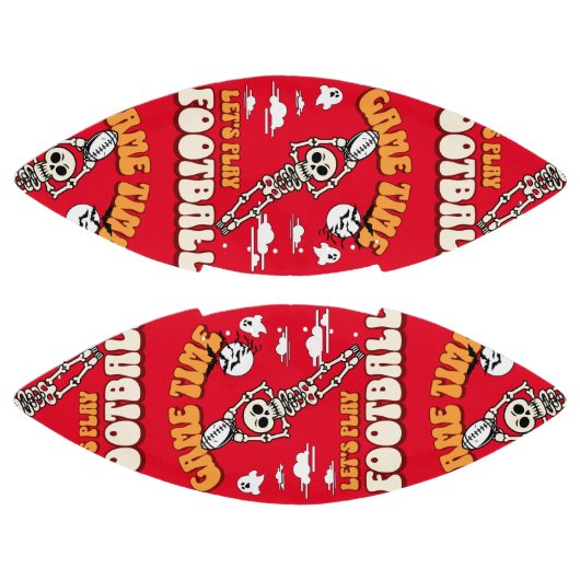 Speltijd Let's Play Football Halloween Funny (Panelen)