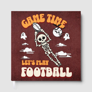 Speltijd Let's Play Football Halloween Funny Gastenboek