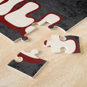 Speltijd Let's Play Football Halloween Funny Legpuzzel (Zijkant)