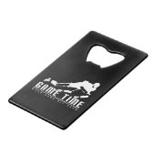 Speltijd - Tackle Creditkaart Flessenopener (Achterkant Gekanteld)