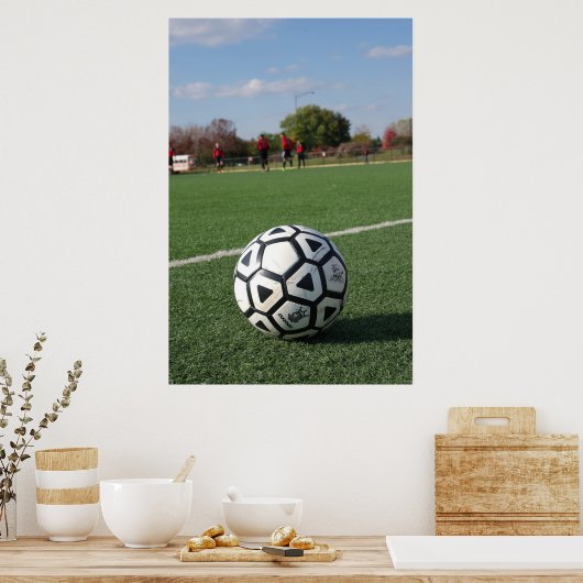 Speltijdperspectief - Poster Voetbal/Futbol (Keuken)