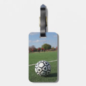 Speltijdperspectief - Voetbal/Futbol Bagagelabel (Achterkant verticaal)
