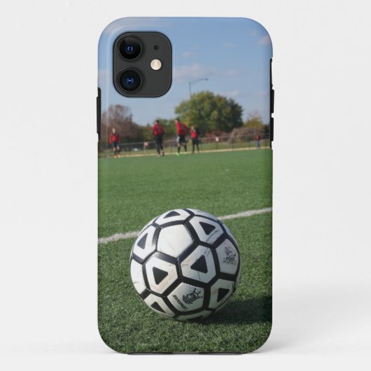 Speltijdperspectief - Voetbal/Futbol Case-Mate iPhone Case (Achterkant)