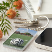 Speltijdperspectief - Voetbal/Futbol Sleutelhanger (Voorkant Rechts)