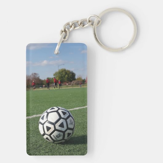 Speltijdperspectief - Voetbal/Futbol Sleutelhanger (achterkant)