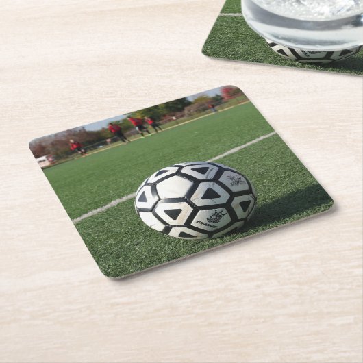 Speltijdperspectief - Voetbal - Onderzetter (Schuin)