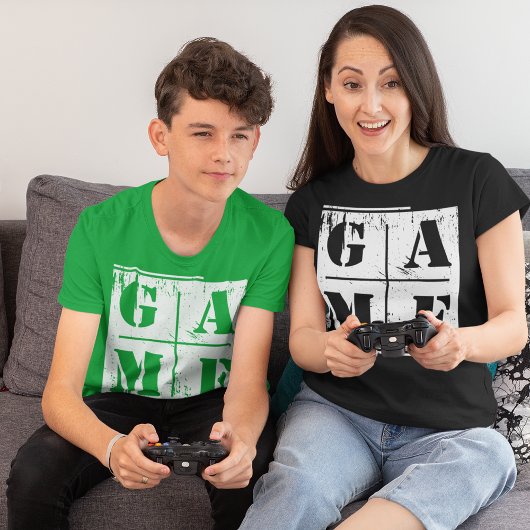 Speltypografie Vervallen Grafisch T-shirt