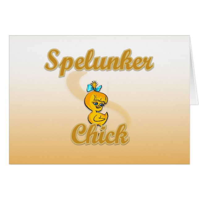 Spelunker Chick (Voorkant Horizontaal)