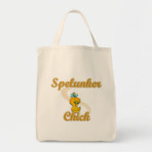 Spelunker Chick Tote Bag (Voorkant)
