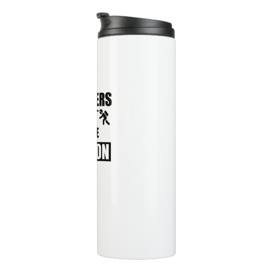 Spelunkers doen het met licht erop thermosbeker (Geroteerd rechts)