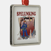 Spelunking 5 metalen ornament (Rechts)