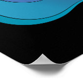 Spelunking ondergrond bedekken poster (Hoek)