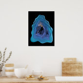 Spelunking ondergrond bedekken poster (Keuken)